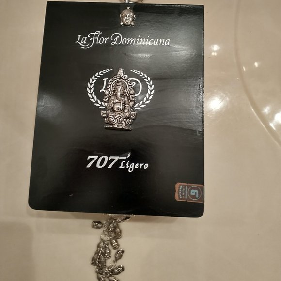 Original Suenos de Saundra Upcycled Black & Silver 707 Cigar Box Purse - Picture 13 of 13